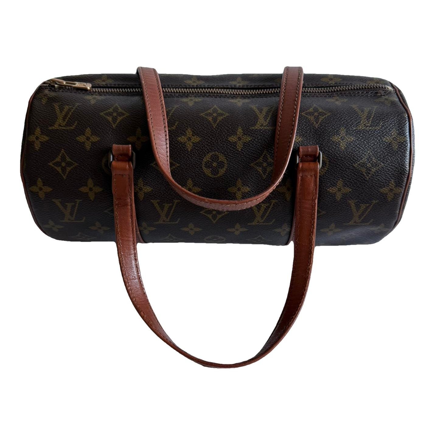 Papillon leather handbag