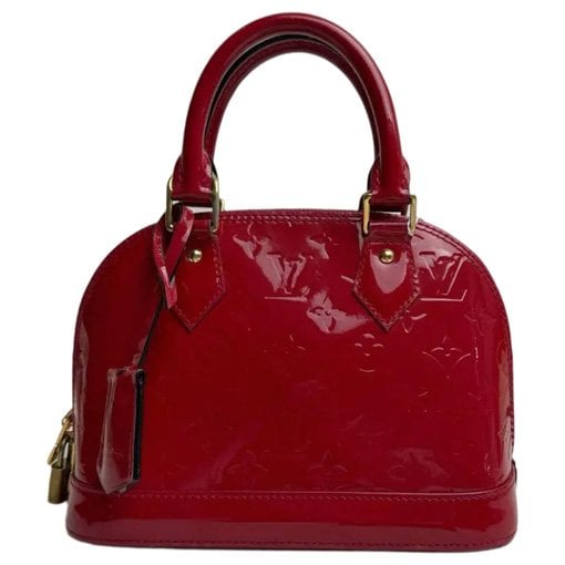 Alma BB patent leather handbag