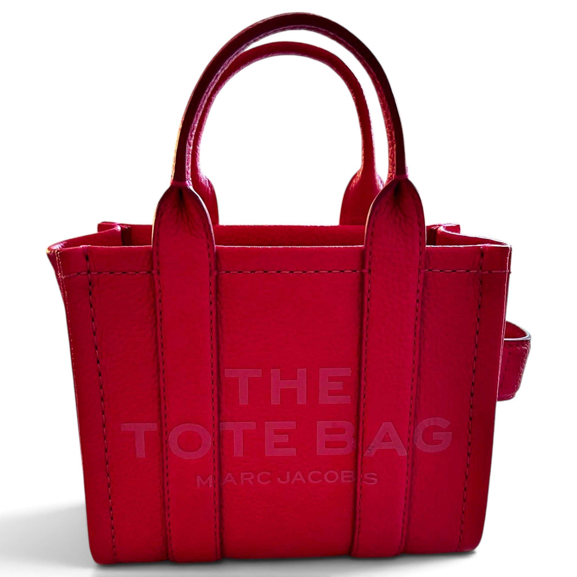 Leather tote