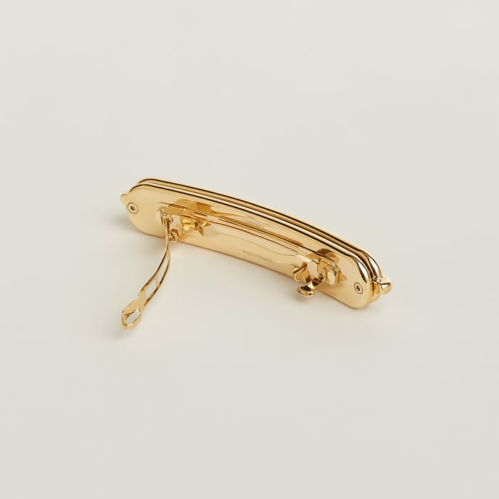 Noir Roulis PM Hair Clip