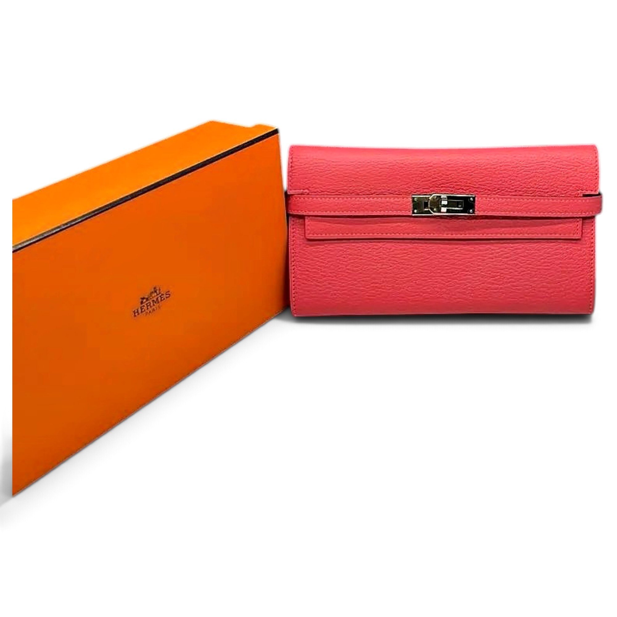 Kelly to go leather clutch bag
