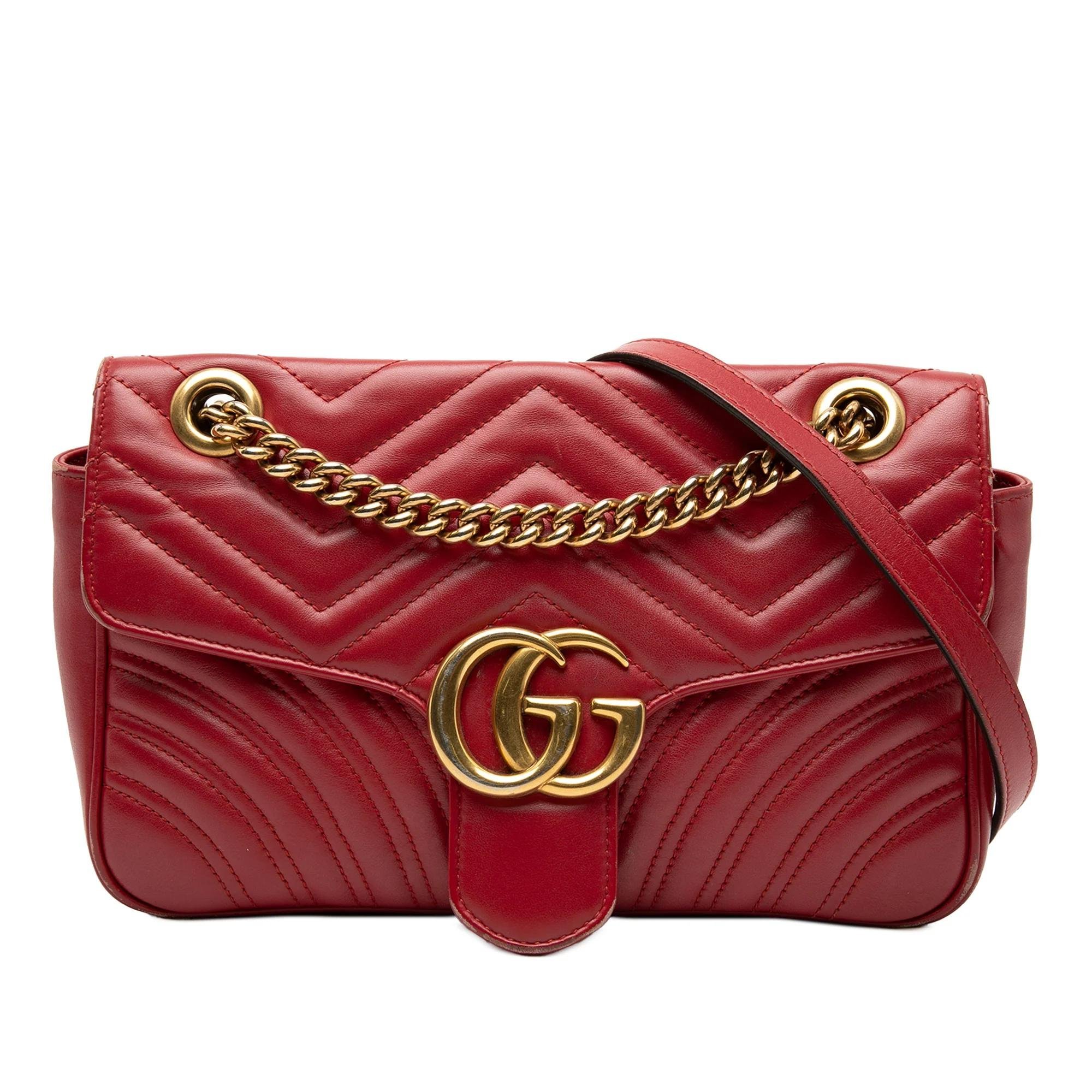 GG Marmont leather handbag