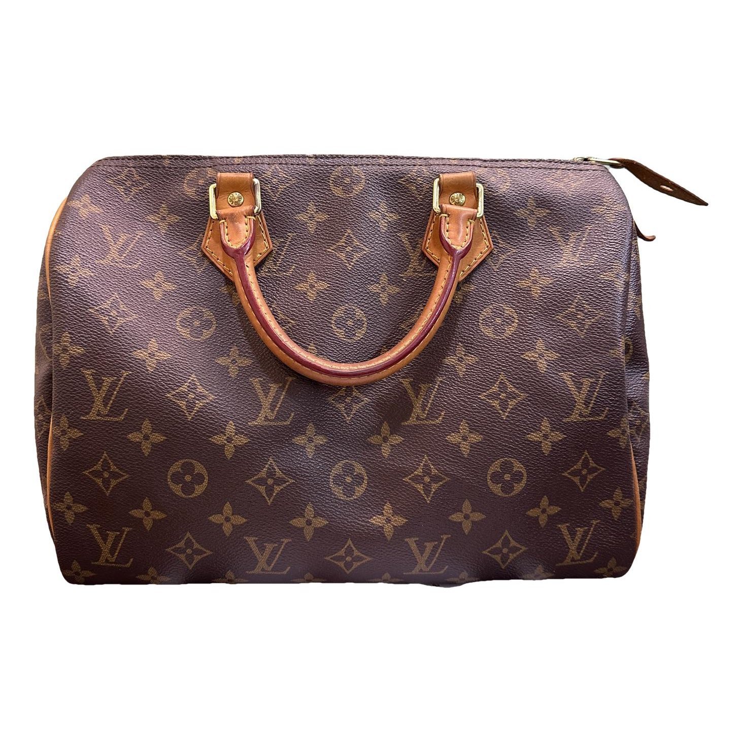 Speedy leather handbag