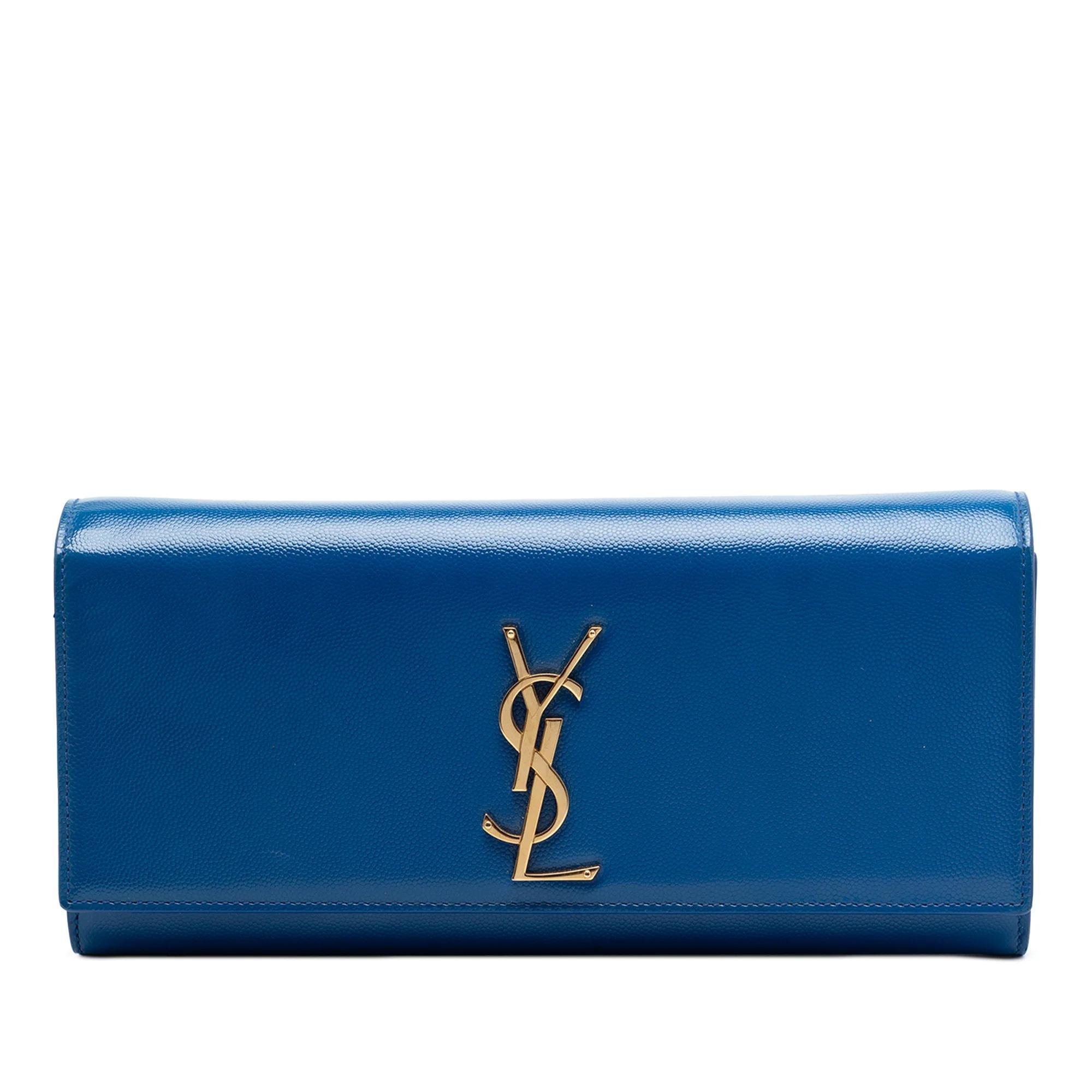 Cassandre leather clutch bag