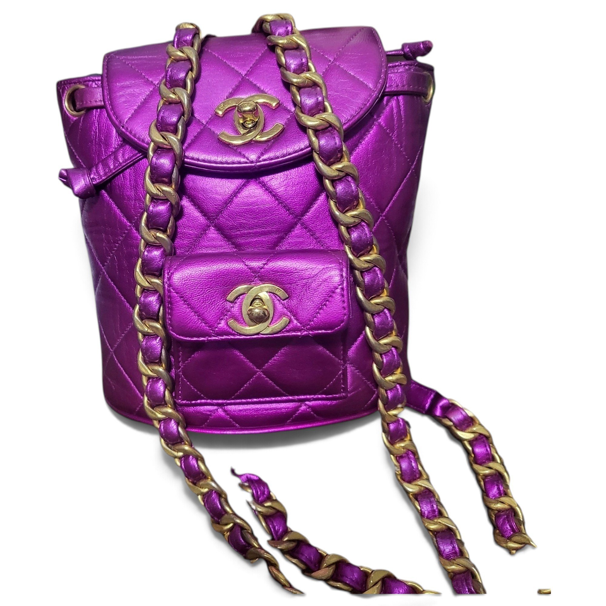 Chanel Duma leather backpack