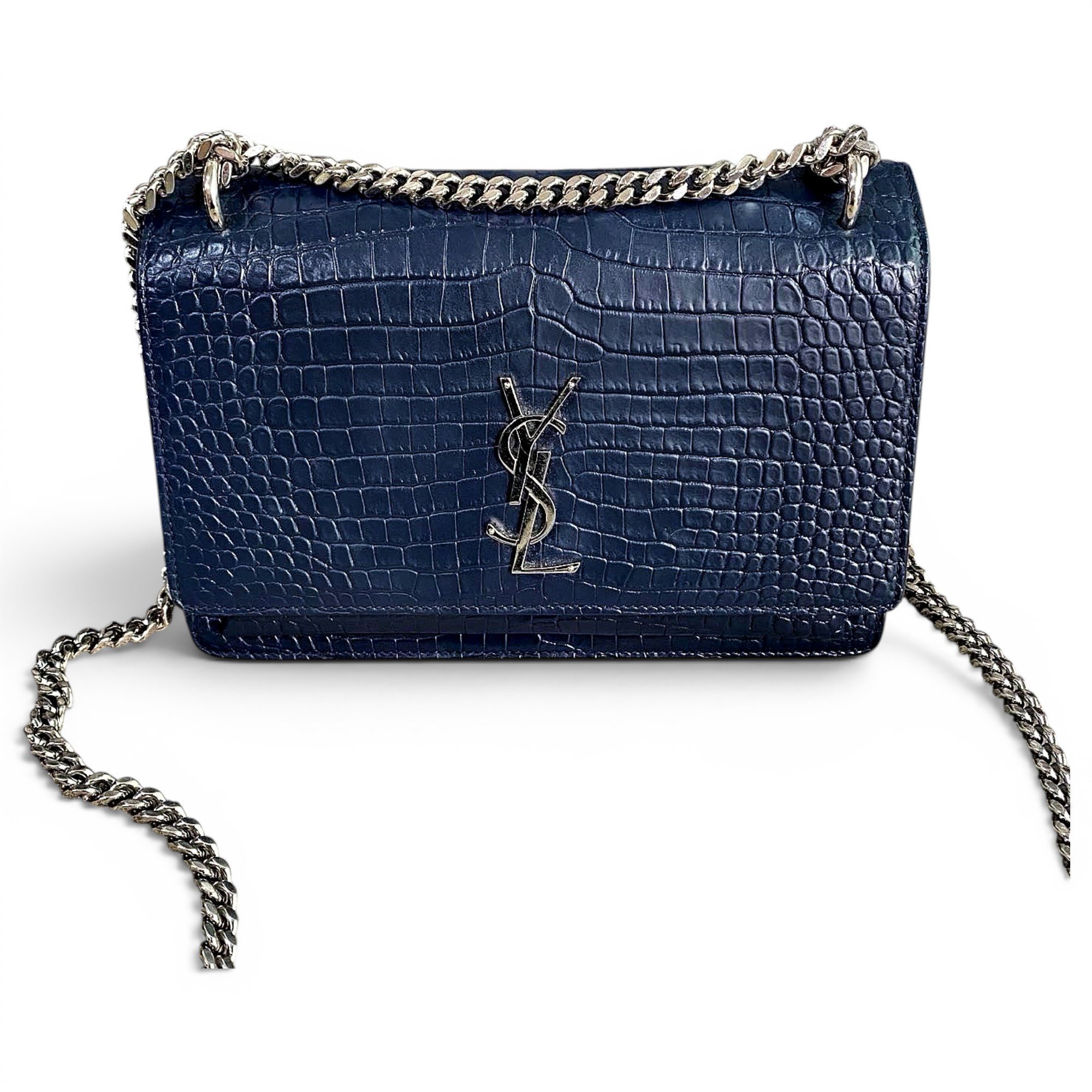 Sunset leather handbag