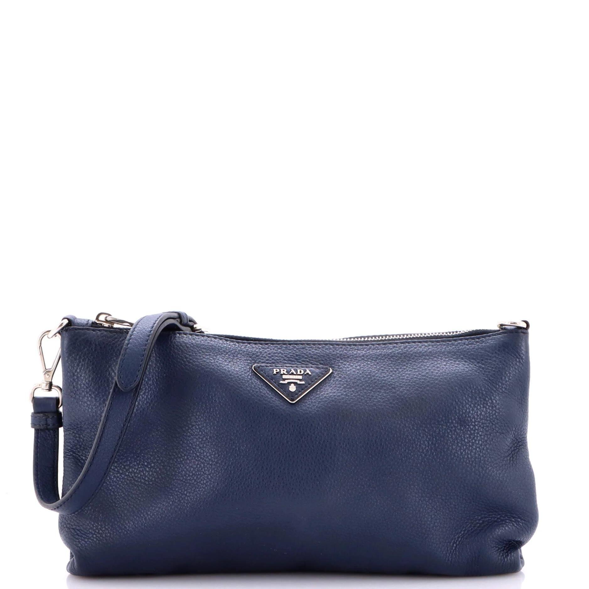 Leather crossbody bag
