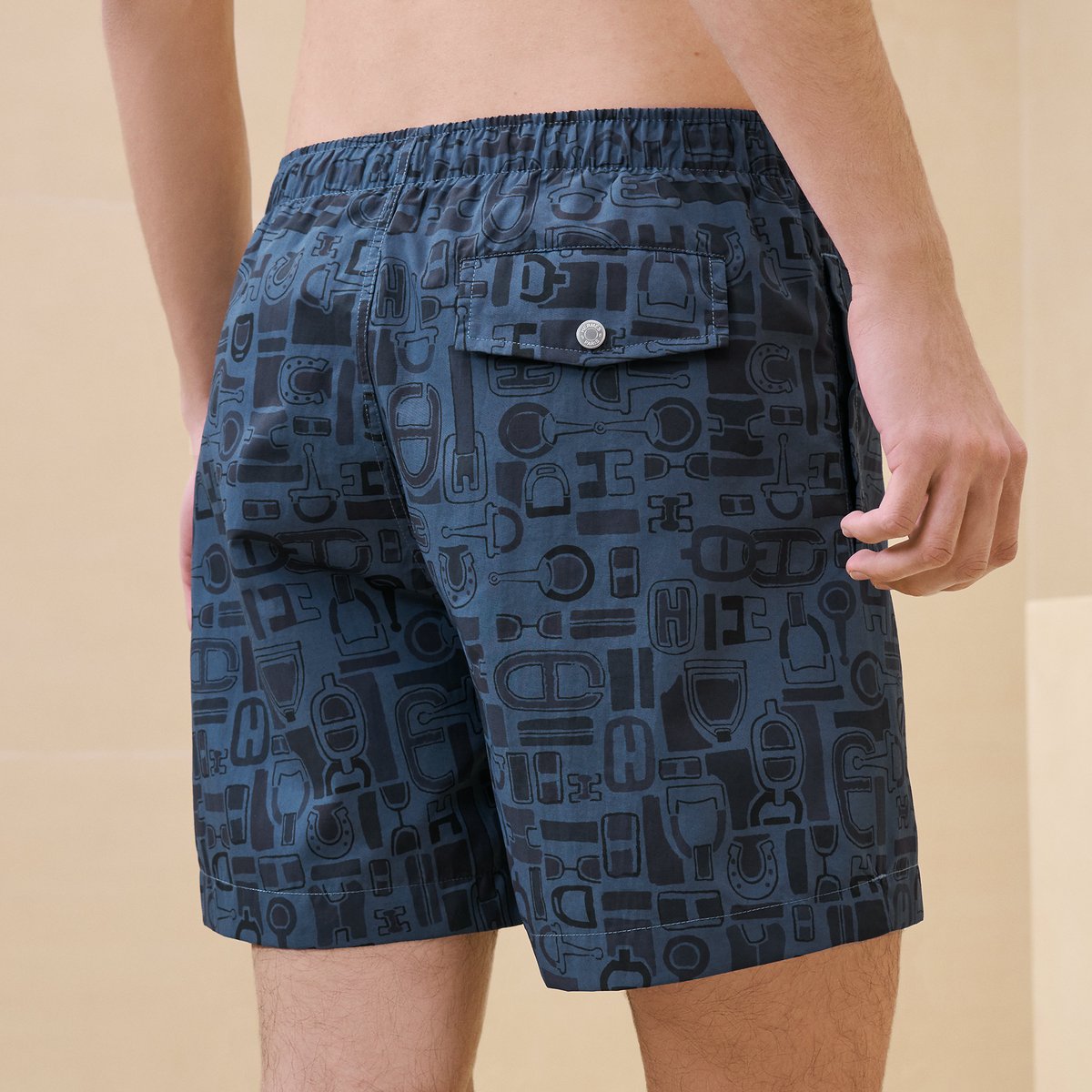 "Meli-Metal" swim trunks