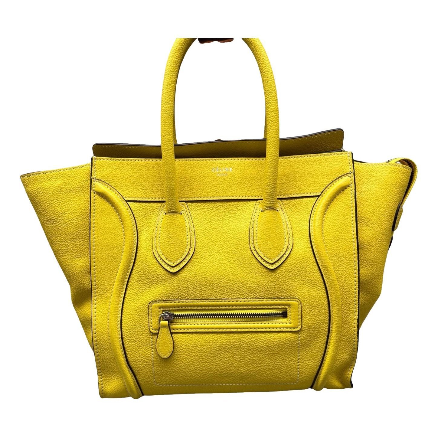 Luggage leather handbag