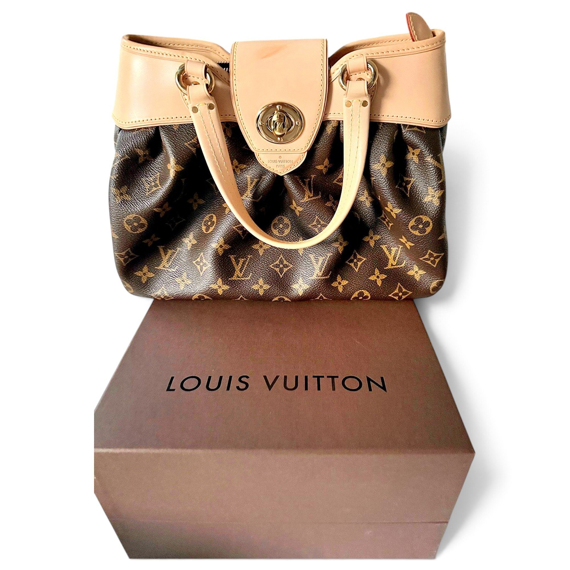 Louis Vuitton Sully leather handbag