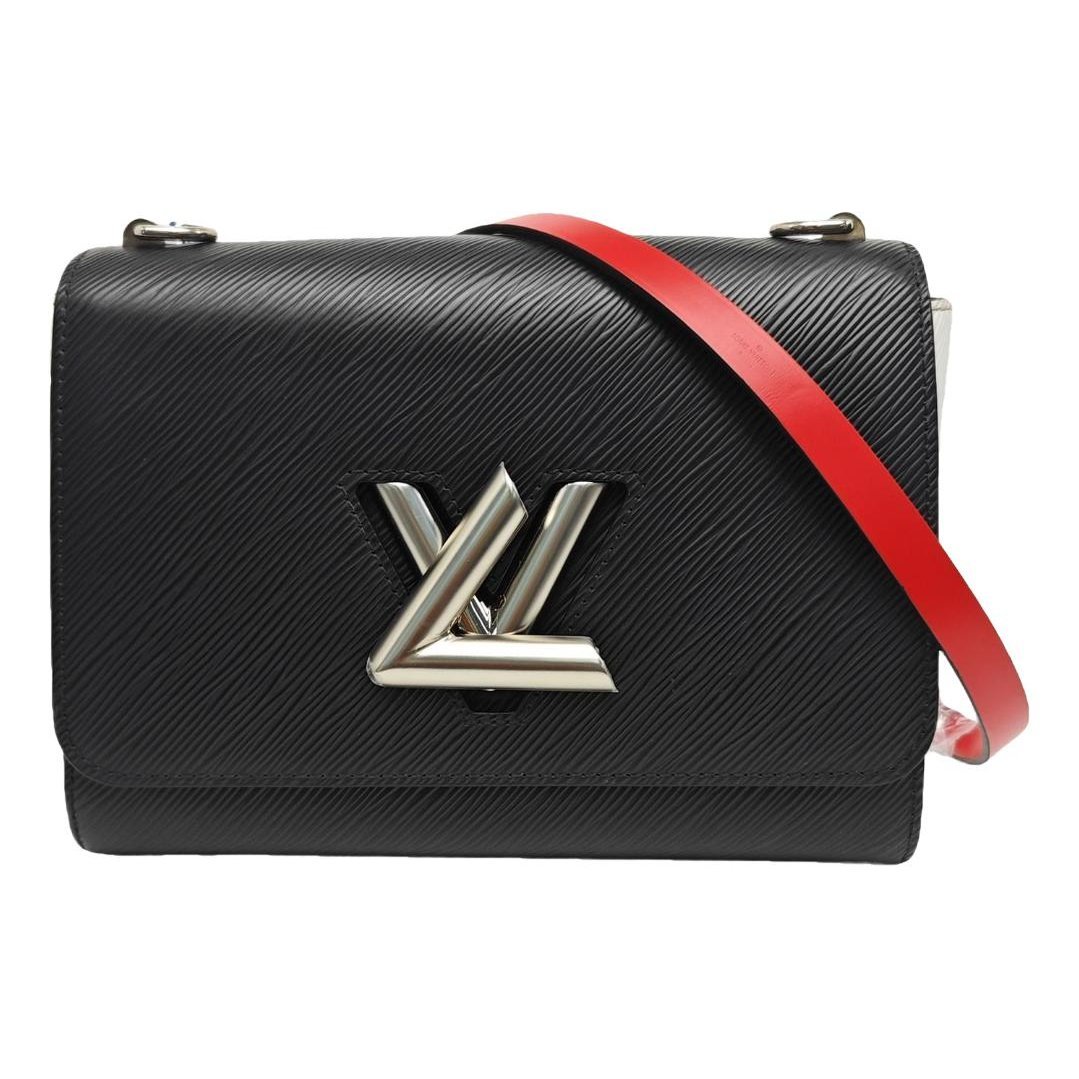 Twist leather handbag