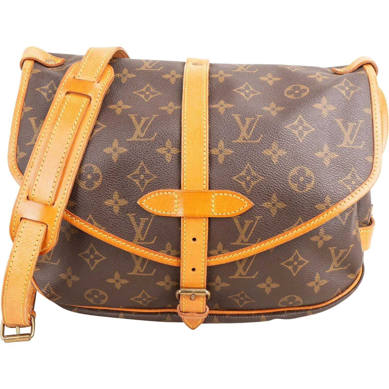 Louis Vuitton Saumur leather crossbody bag