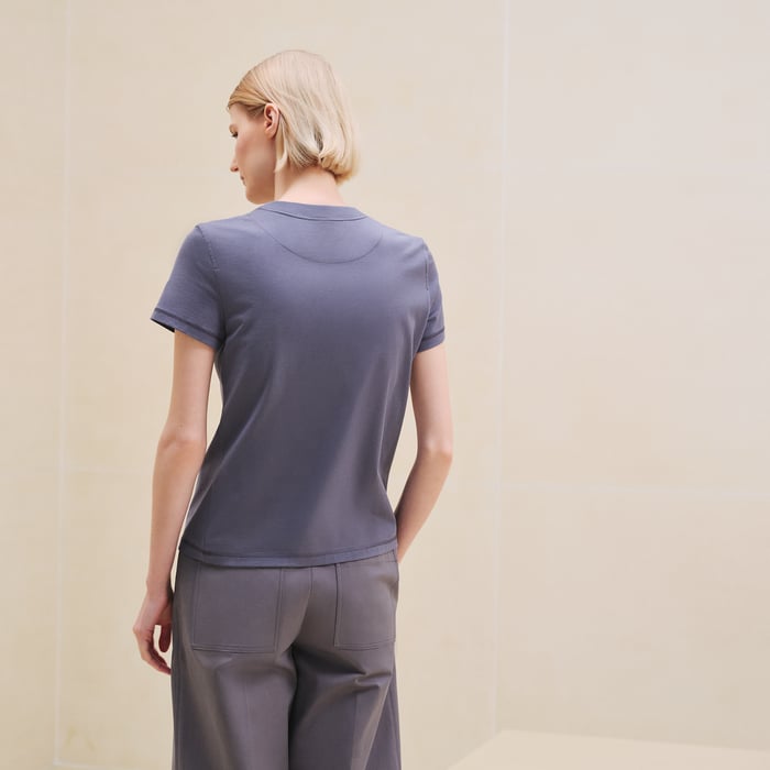 Gris Nuage "Mors" Straight T-shirt