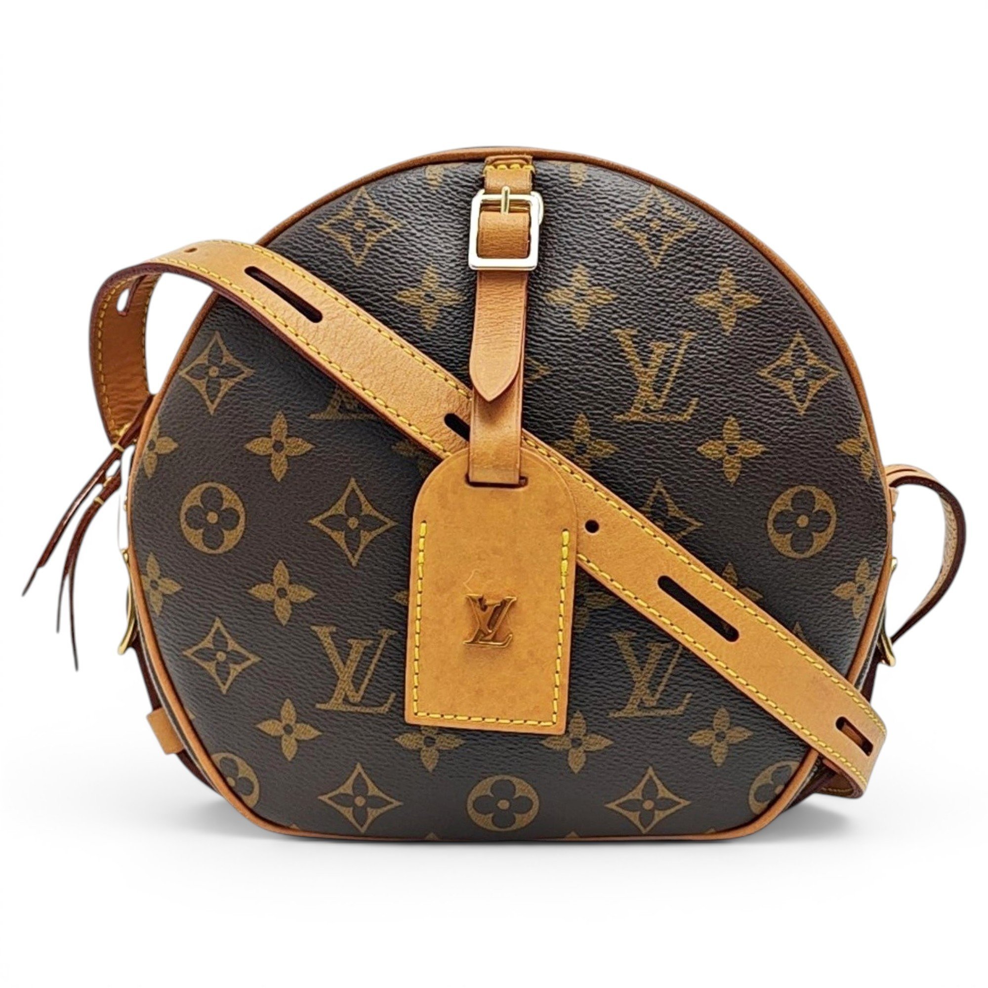 Micro boite chapeau leather handbag