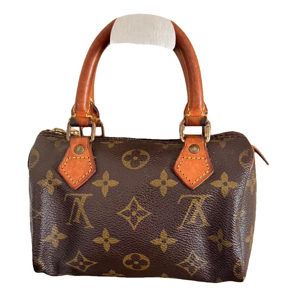 Louis Vuitton Speedy leather handbag