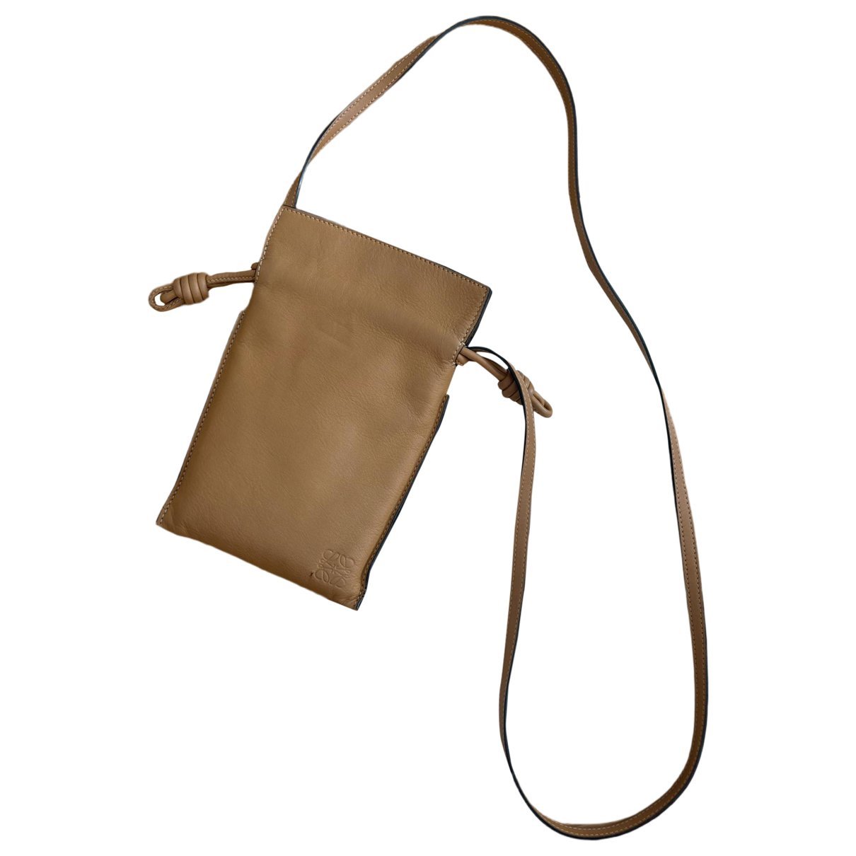 Flamenco Pocket leather crossbody bag
