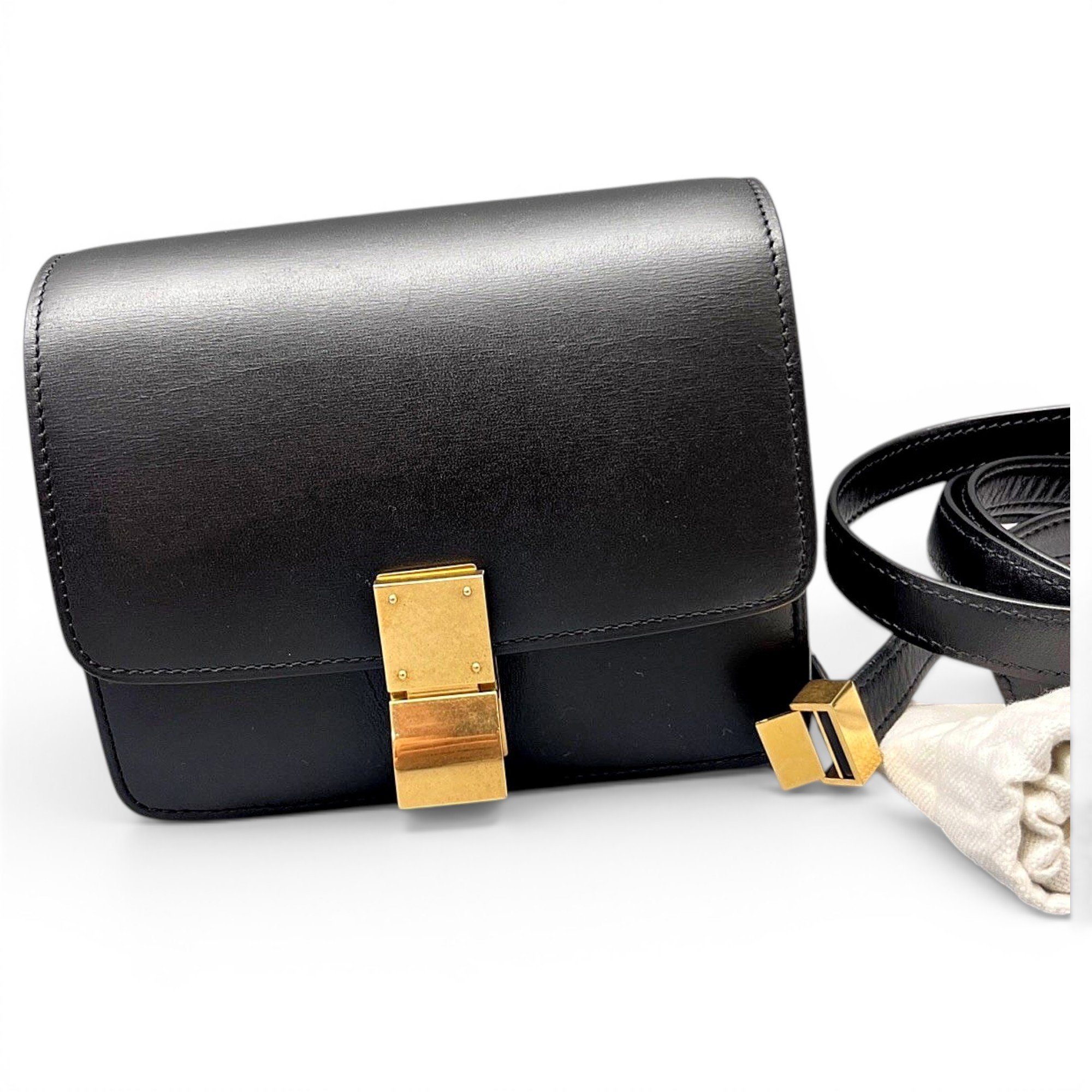 Classic leather handbag
