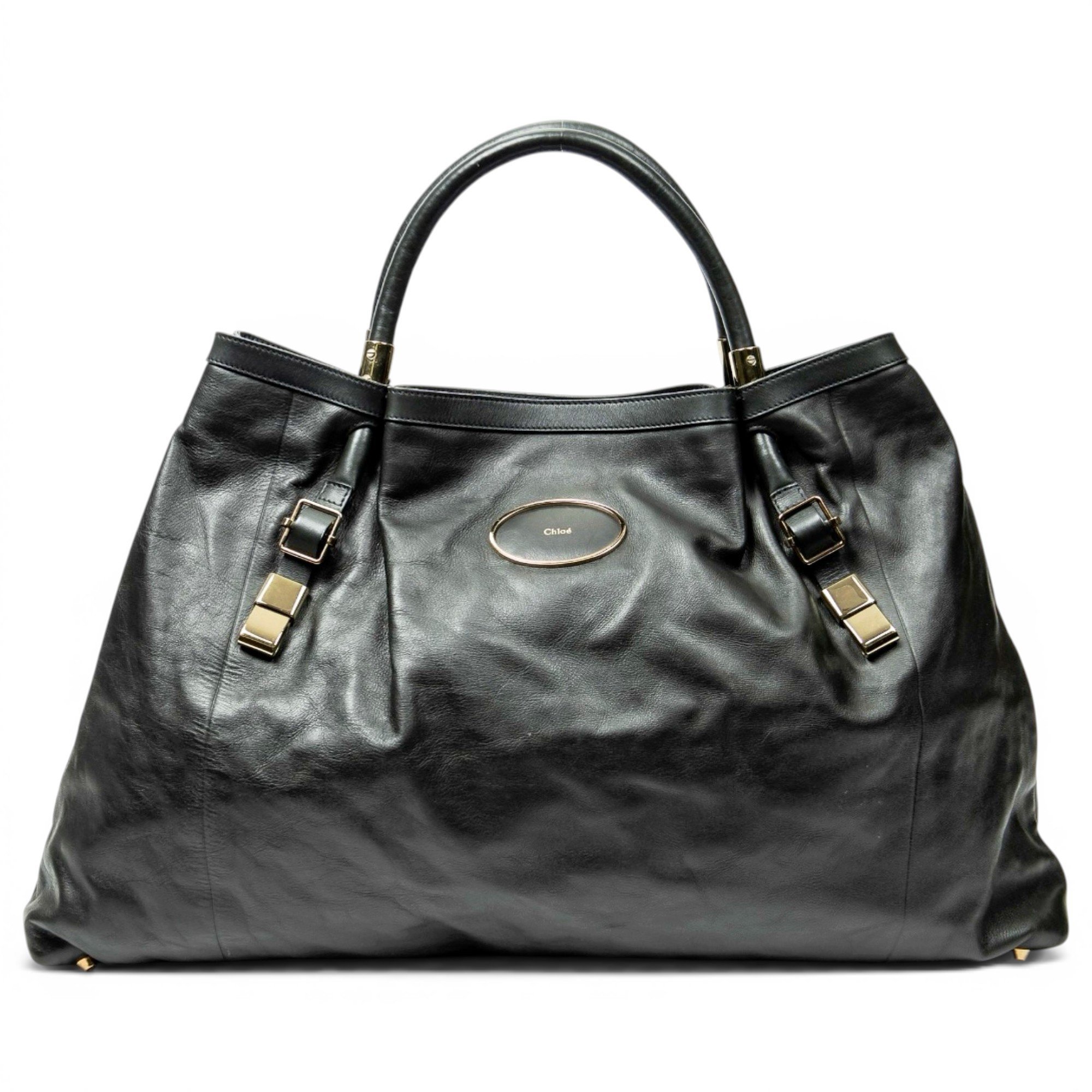 Leather handbag