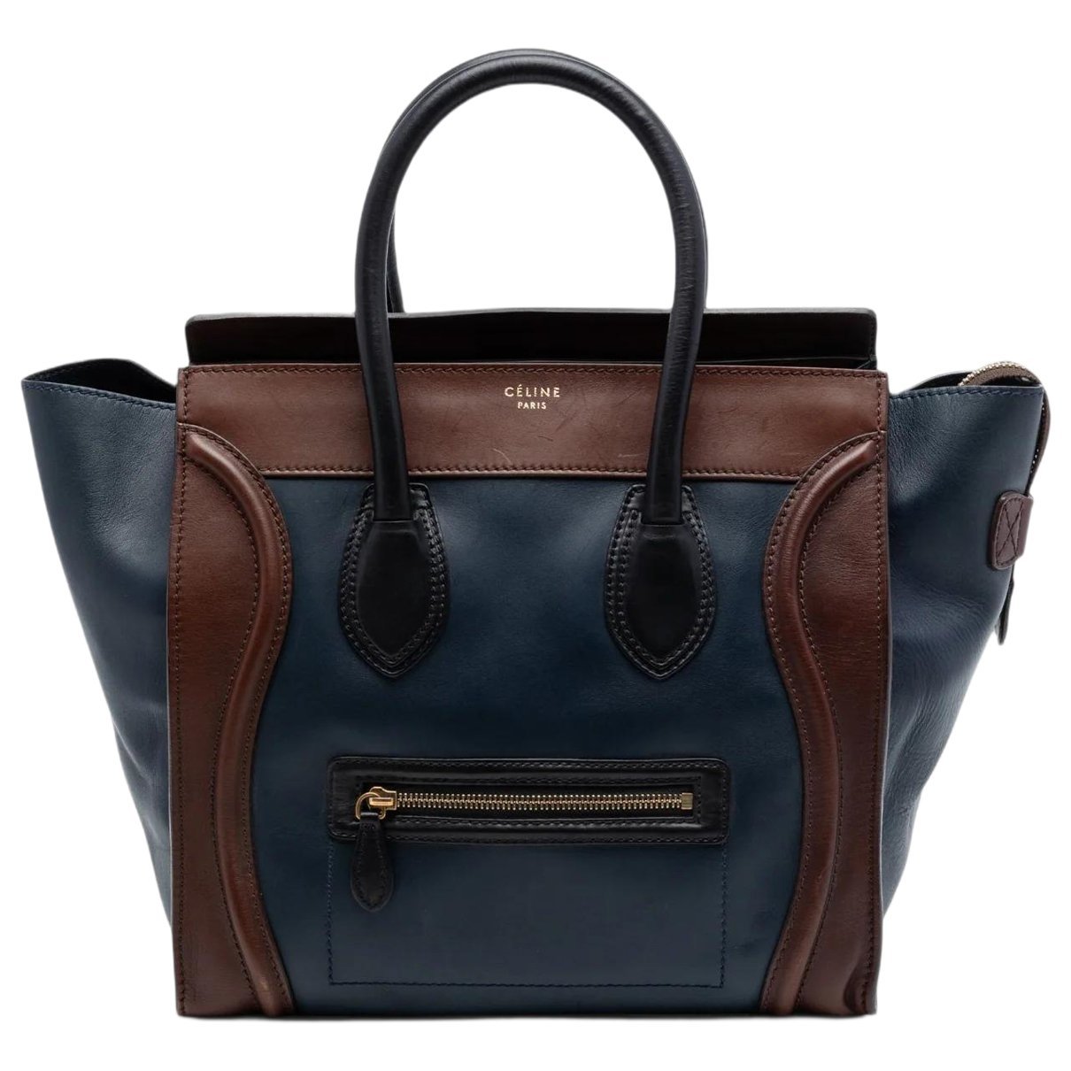 Luggage leather bag
