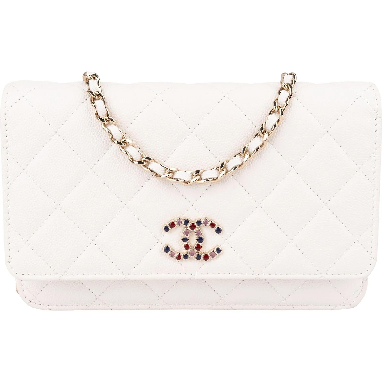 Wallet On Chain Timeless/Classique leather crossbody bag