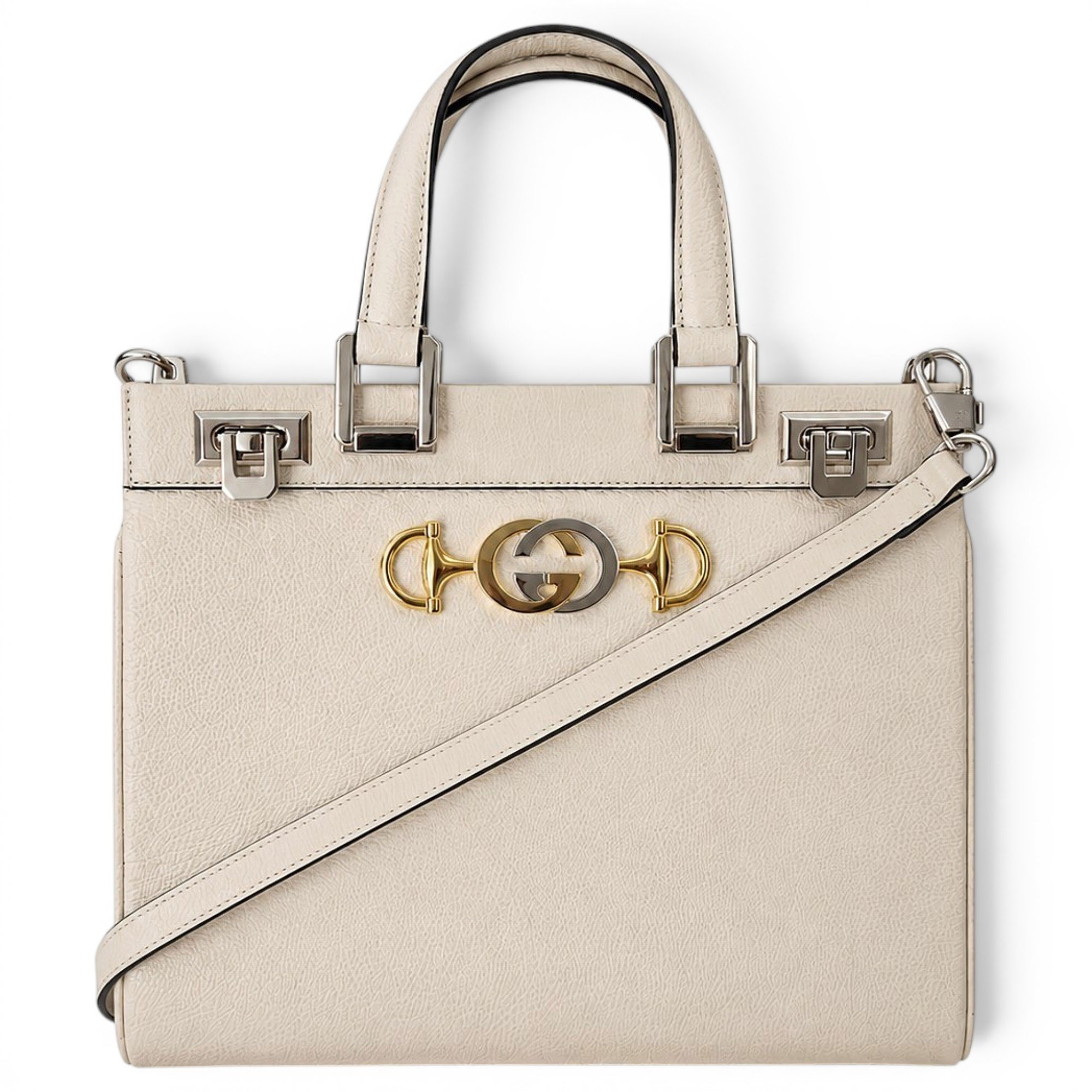 Zumi leather handbag