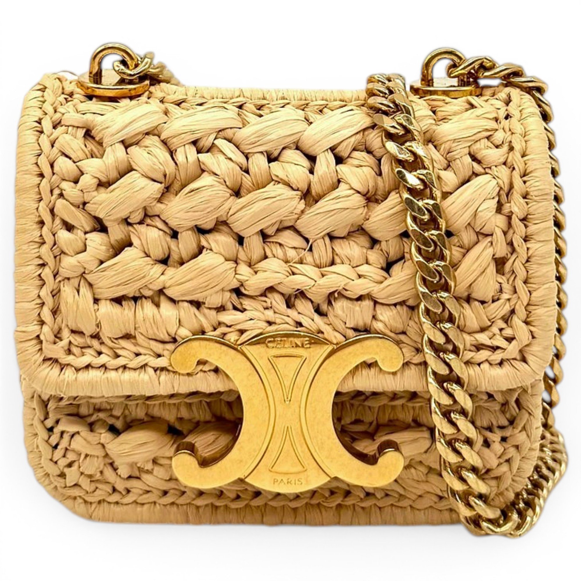 Triomphe chain crossbody bag