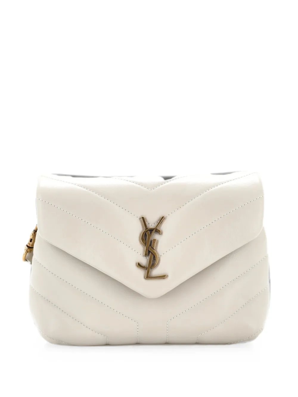 Loulou Shoulder Bag Matelasse Chevron Leather Toy crossbody bag