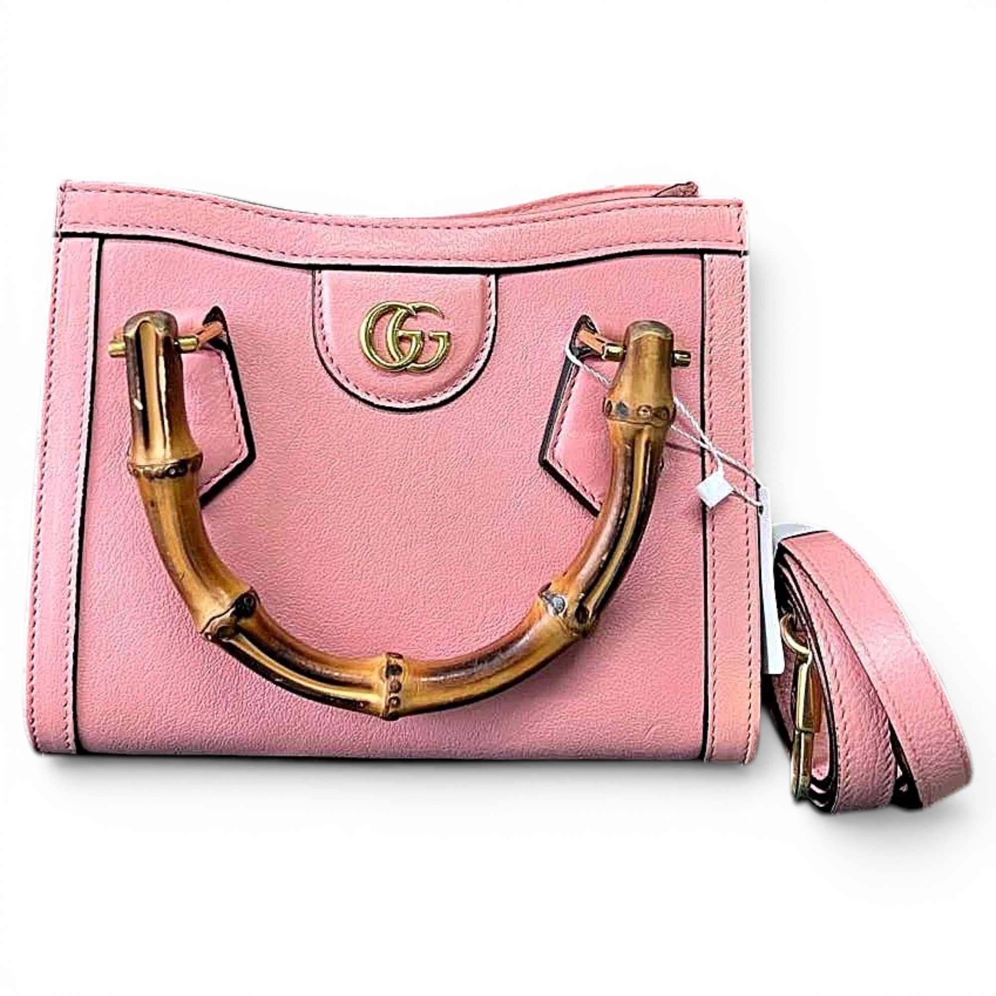Diana Bamboo leather crossbody bag
