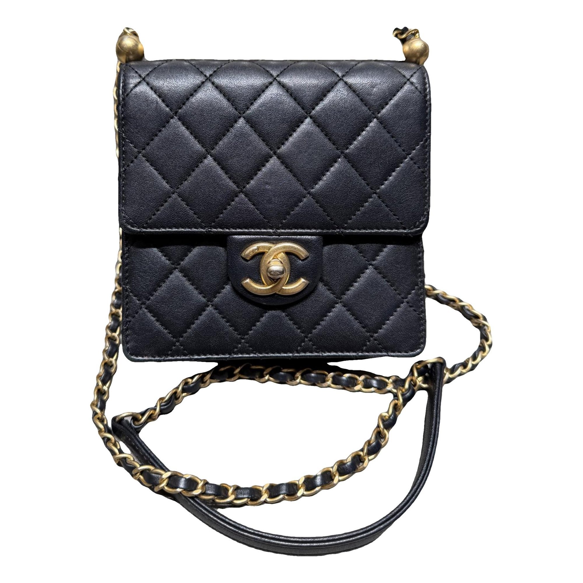 Wallet On Chain Timeless/Classique leather crossbody bag