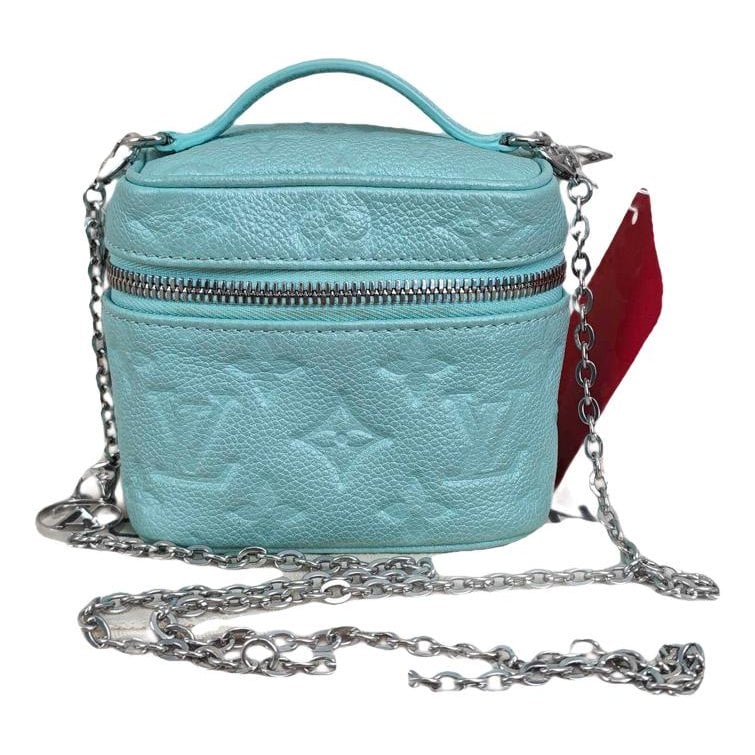 Vanity leather crossbody bag