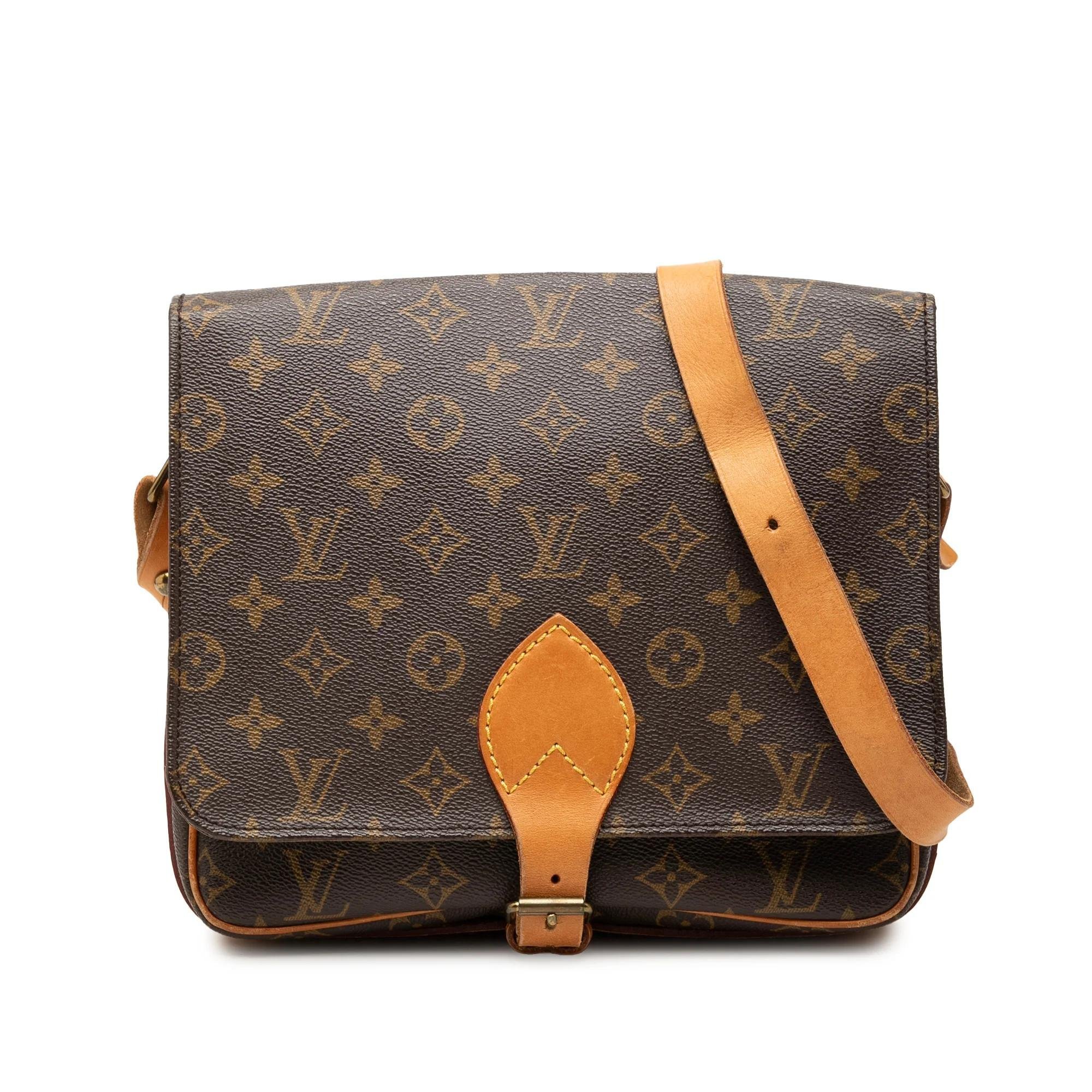 Louis Vuitton Cartouchière leather crossbody bag