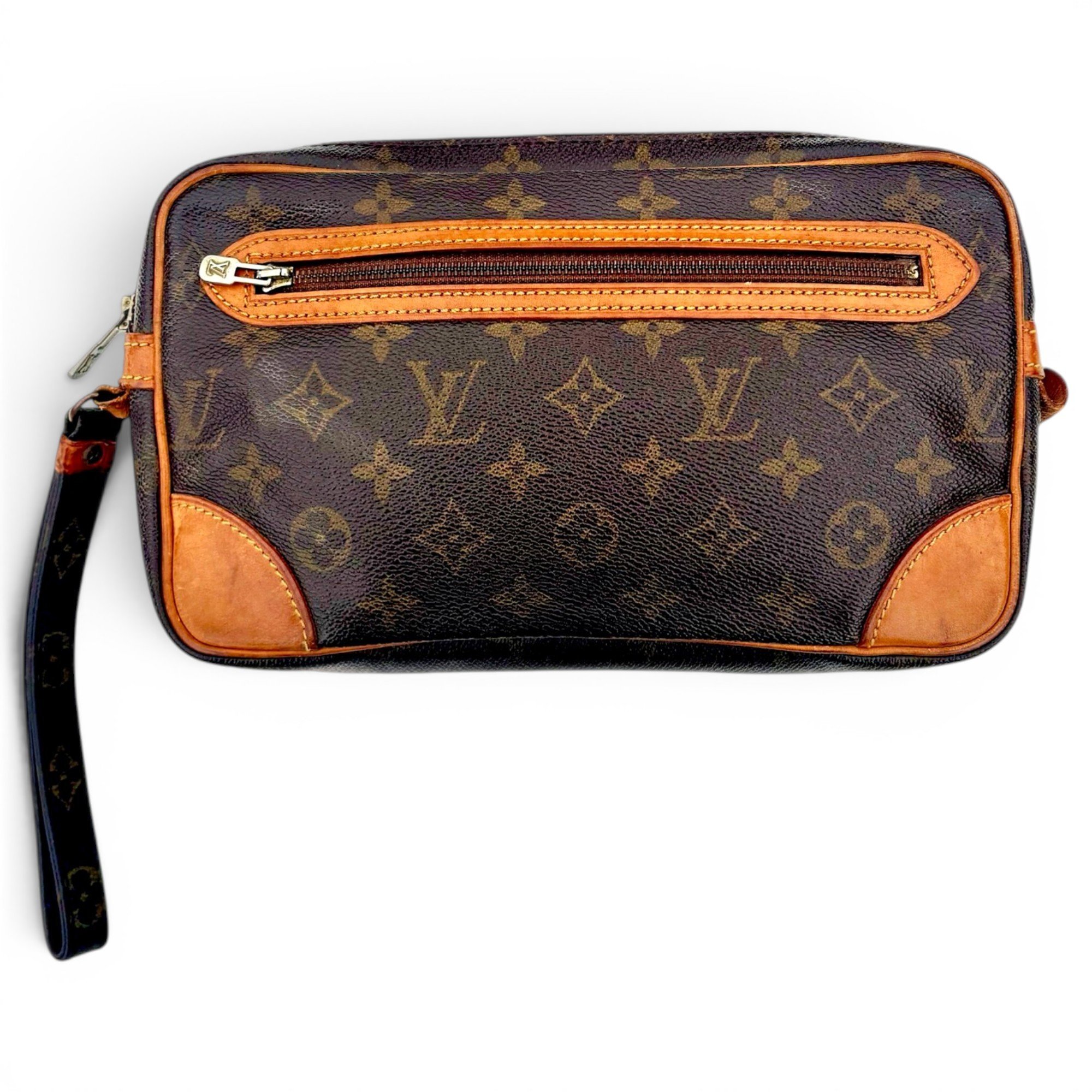 Marly Dragonne leather clutch bag