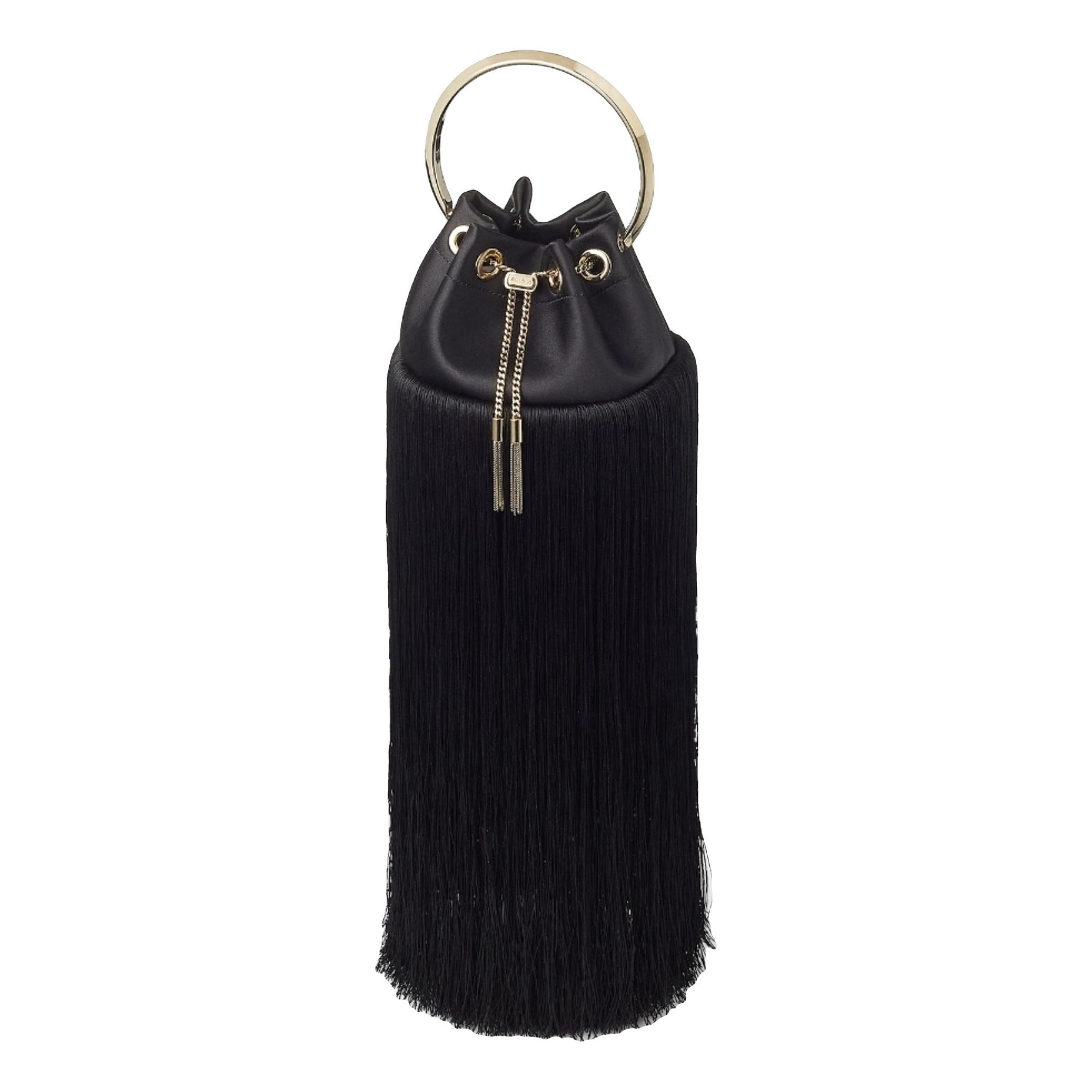 Silk clutch bag