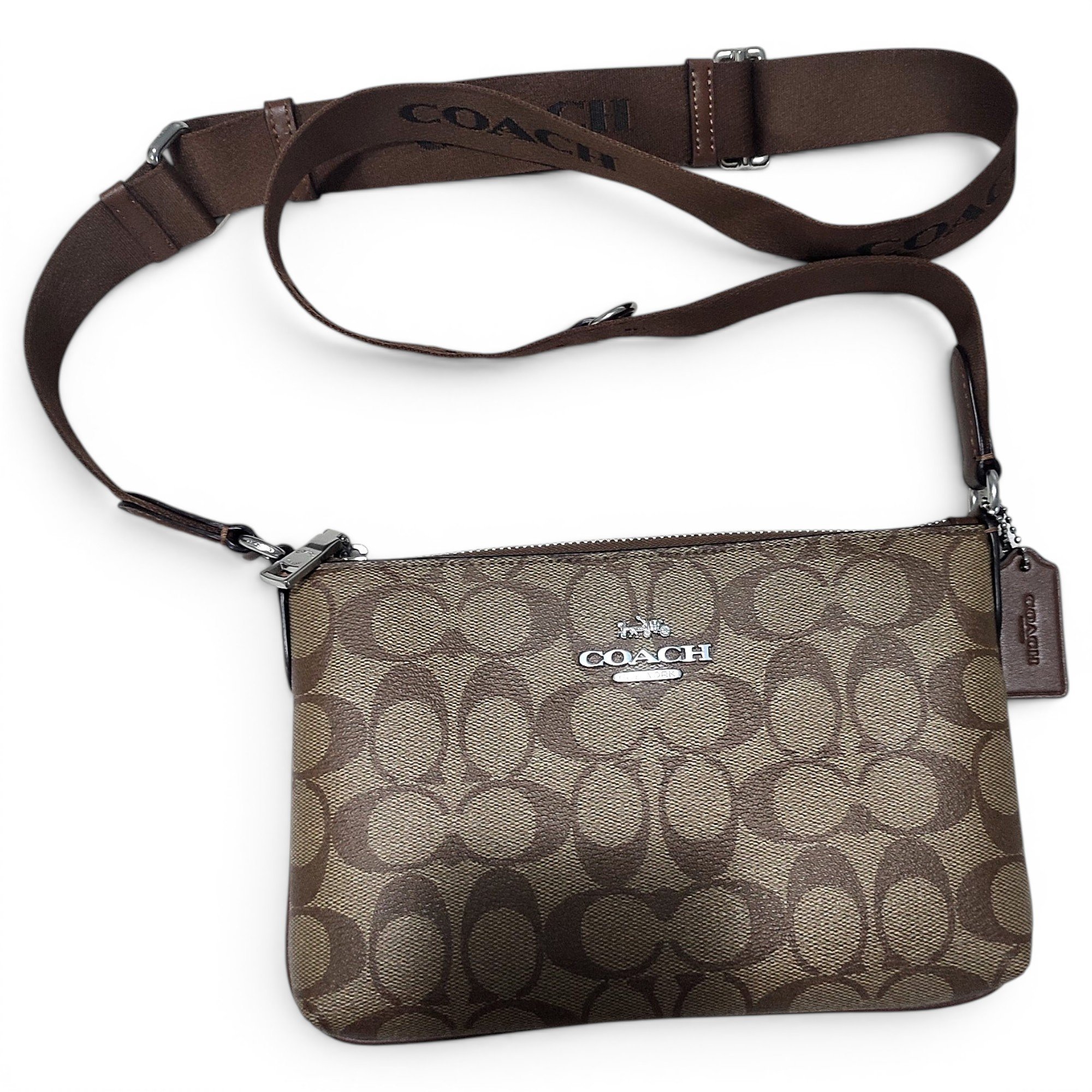 Leather crossbody bag