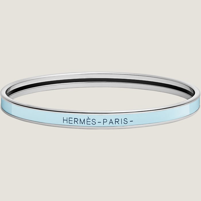 Bleu Polaire Uni Bangle