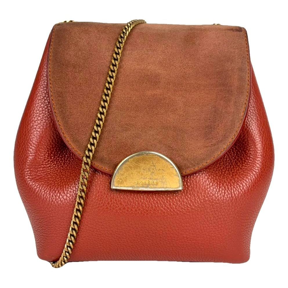 Numéro un mini leather crossbody bag