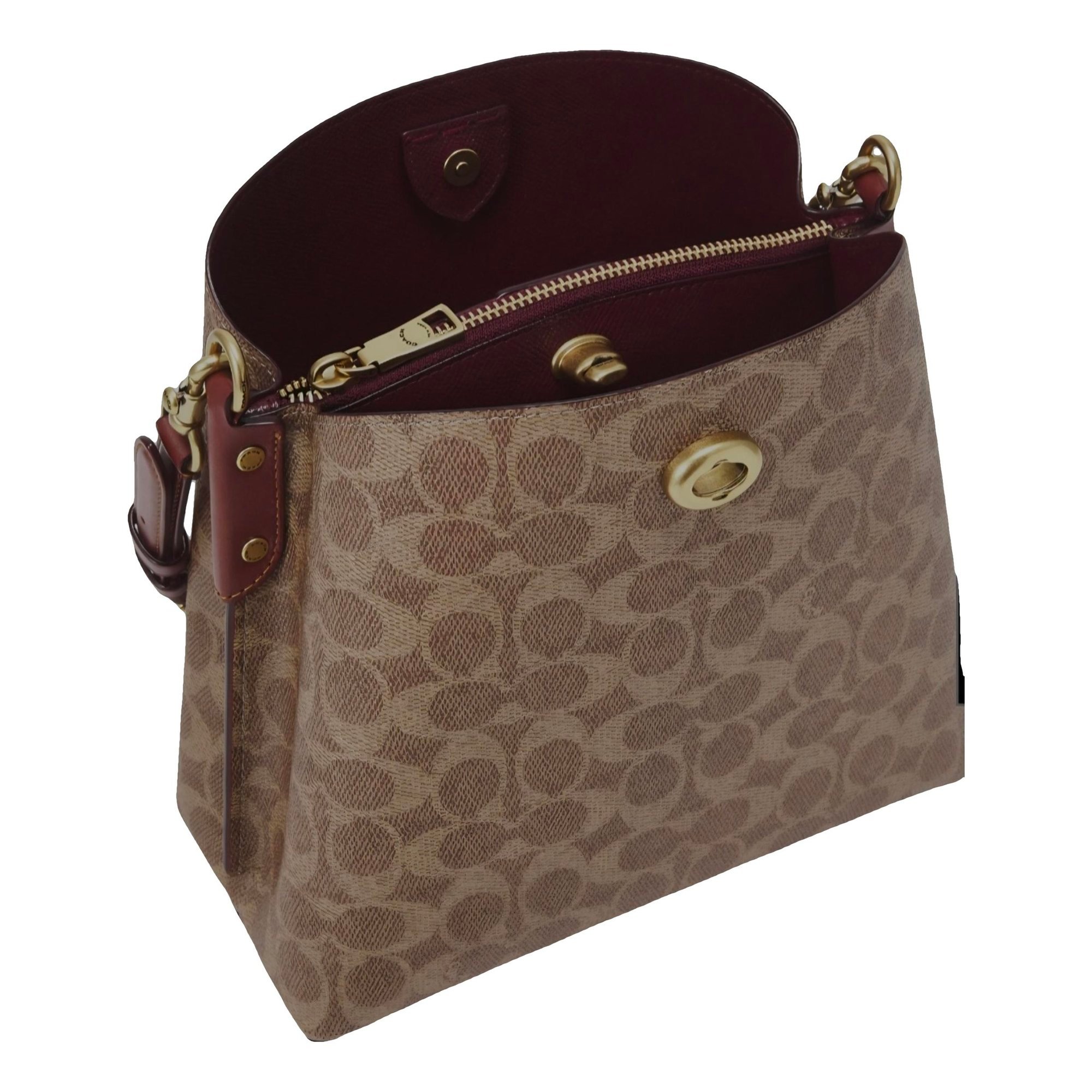 Leather handbag