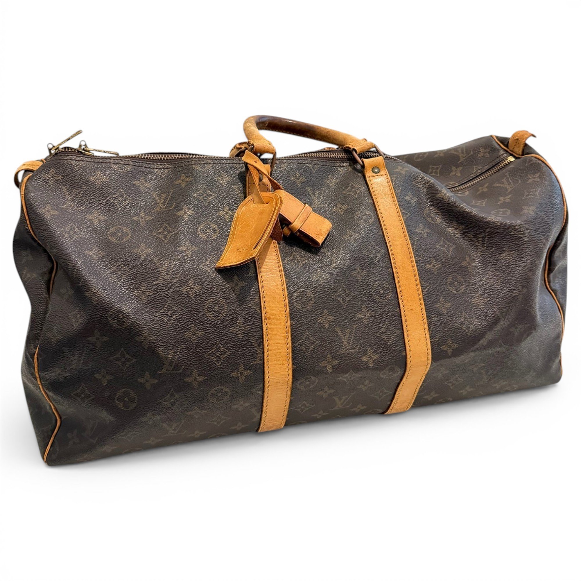 Keepall leather 48h bag