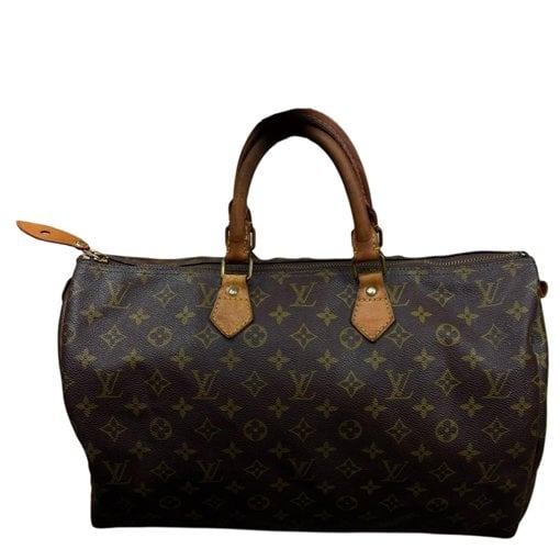 Speedy leather bowling bag
