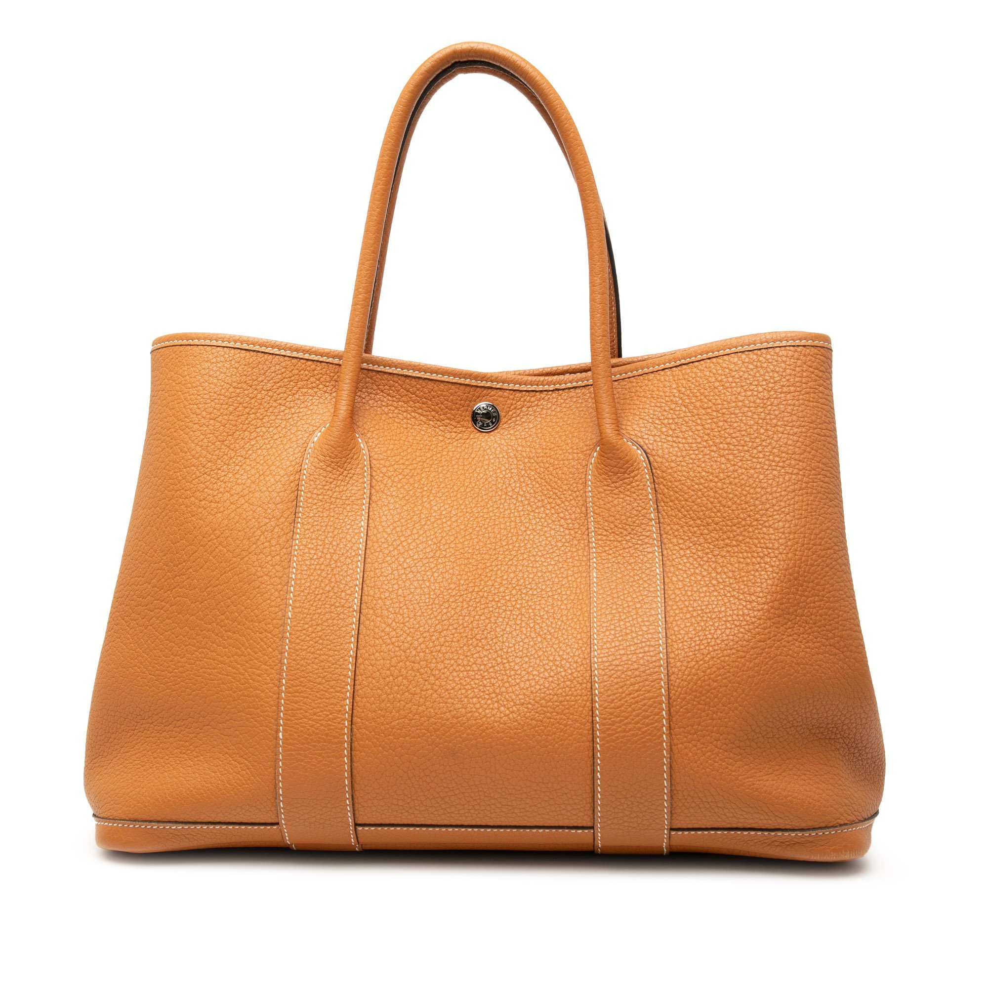 Garden Party leather handbag
