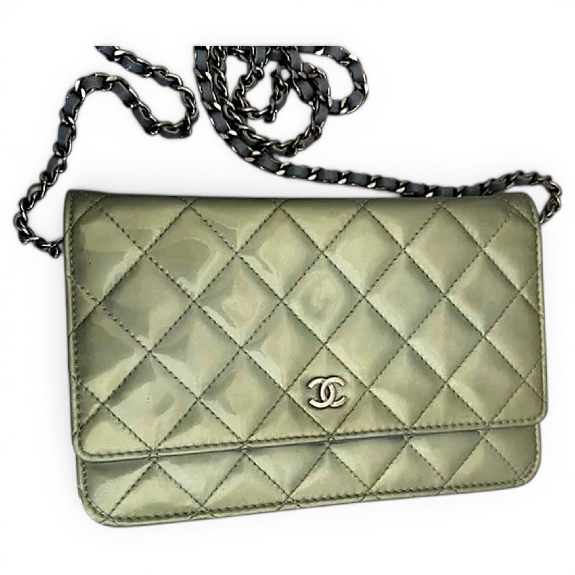 Wallet On Chain Timeless/Classique leather crossbody bag