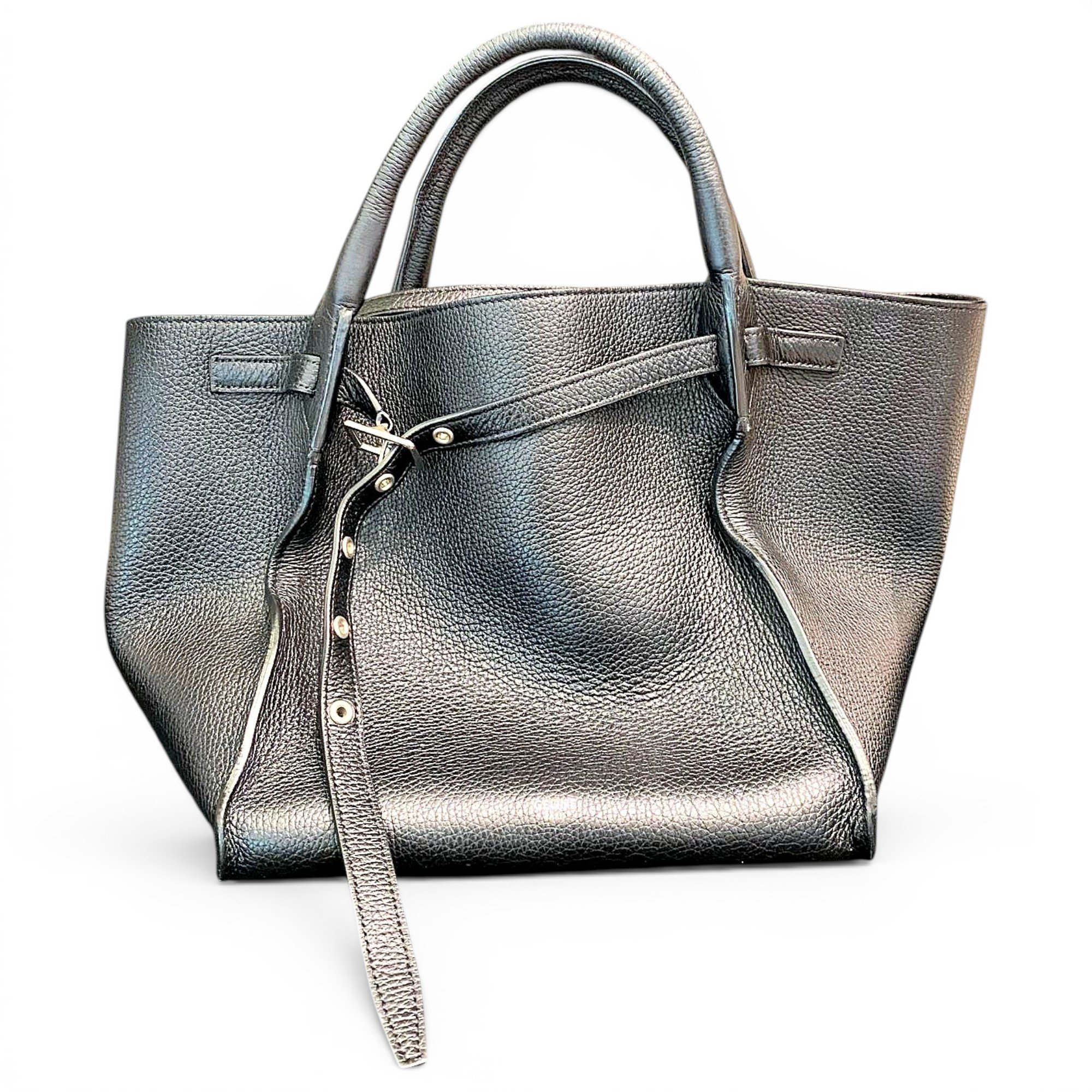 Big Bag leather handbag