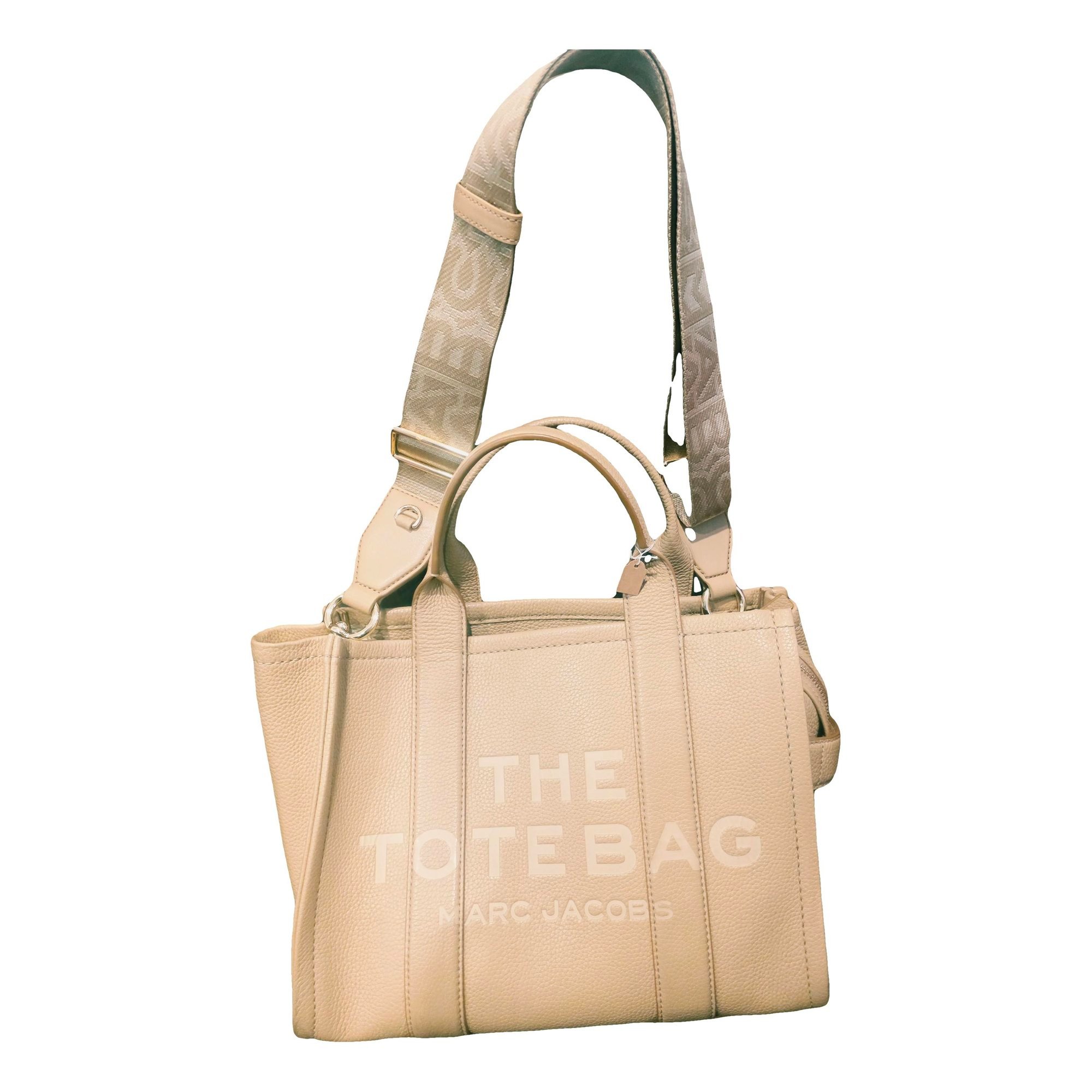 Leather tote