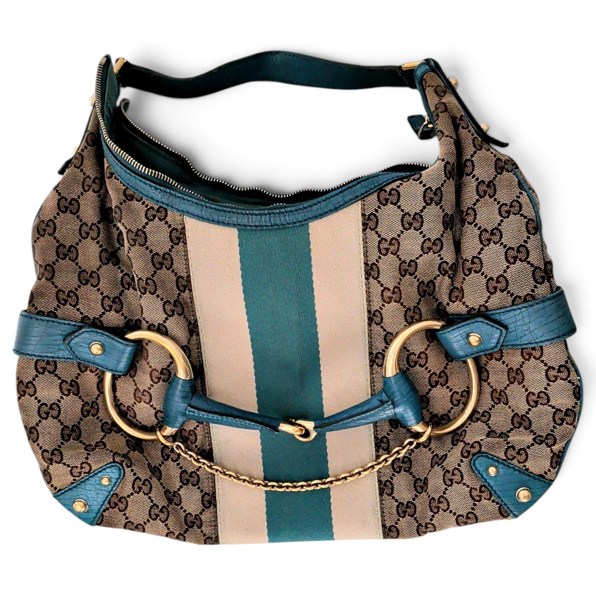 Hobo leather handbag