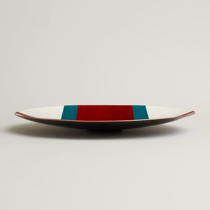 Cornaline Sialk Round Centerpiece, Large Model