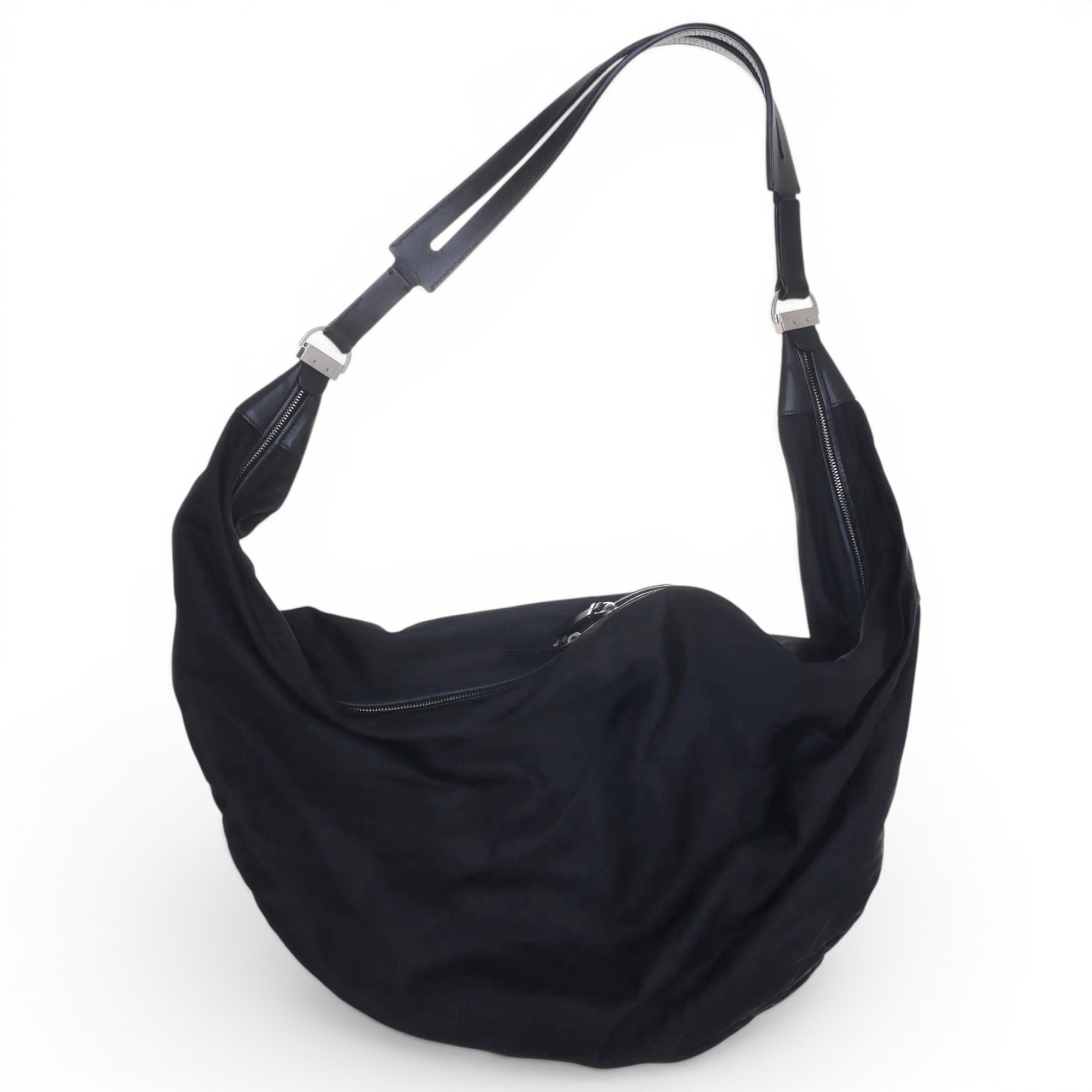 Slouchy Banana cloth handbag