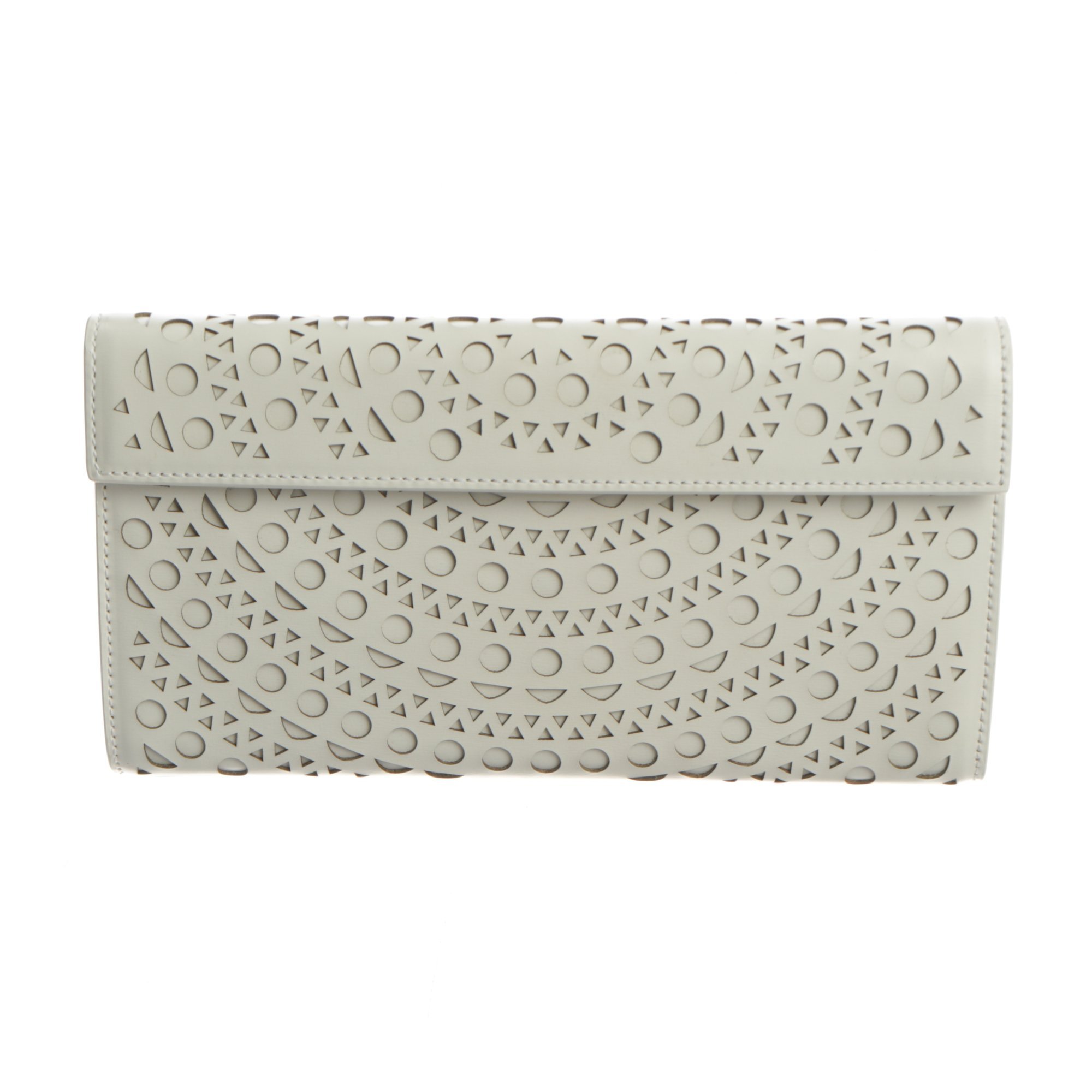 Alaia Leather clutch bag