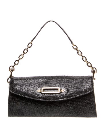 Glitter Top Handle Bag