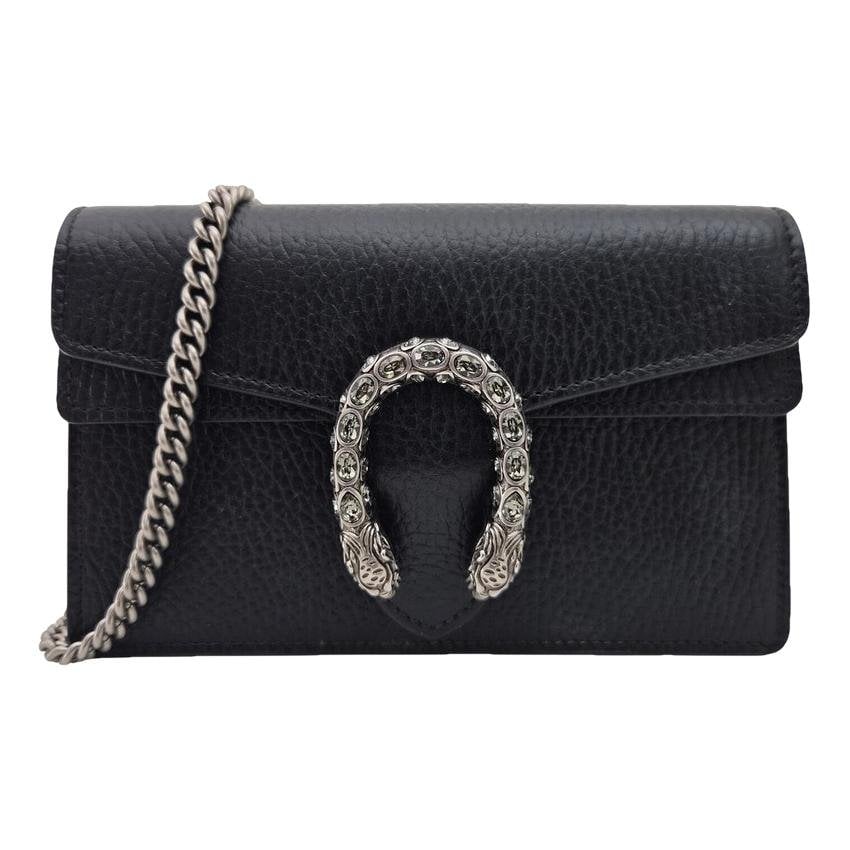 Dionysus Super Mini leather crossbody bag