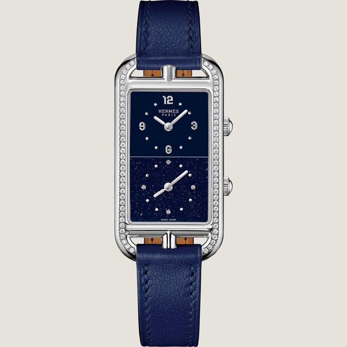 Sans Coloris Nantucket Dual Time Watch, Large Model, 39 MM